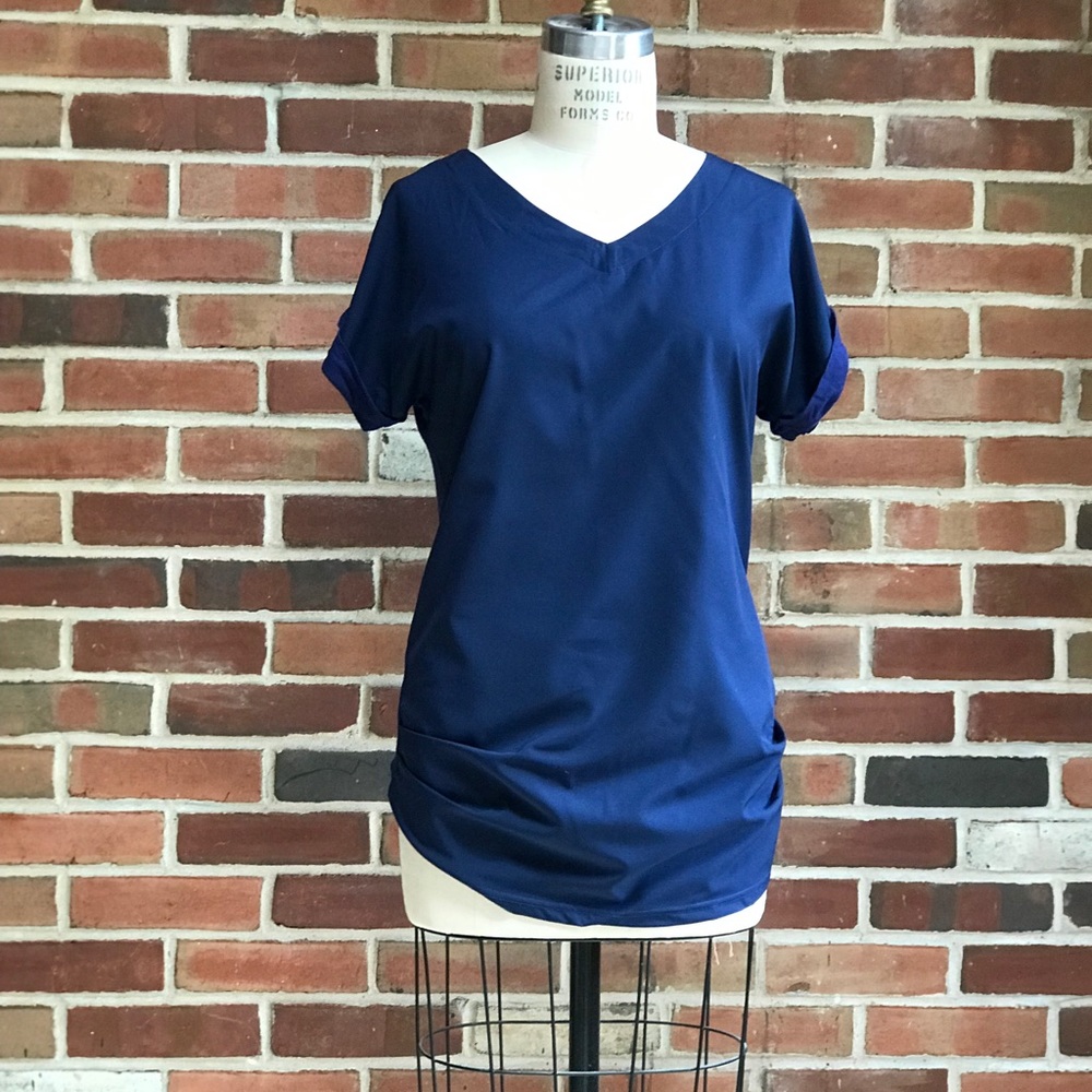 YTOSize short sleeve blouse